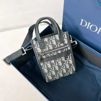 早春新品男士SafariNorth-South手袋 男士单肩包 高仿迪奥男包