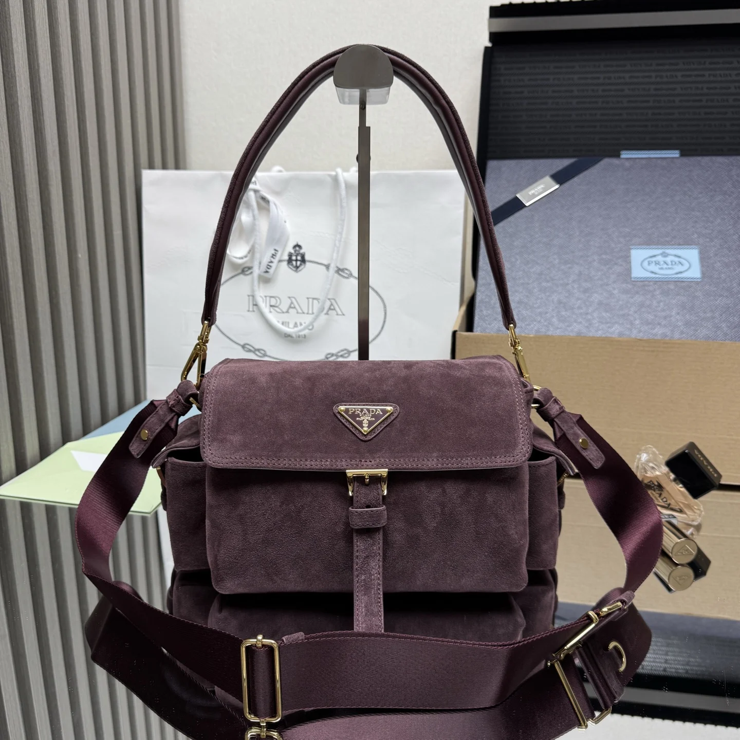 普拉达 1BD394 新款探索包 斜挎包