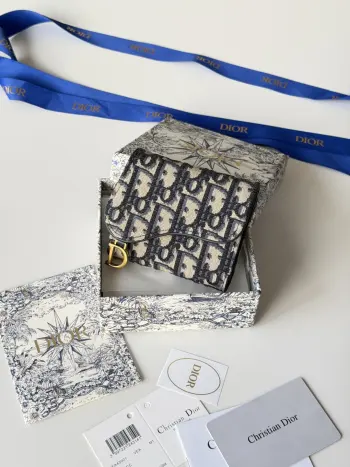 S5652CTZQ Trifold Wallet Replica Dior wallets