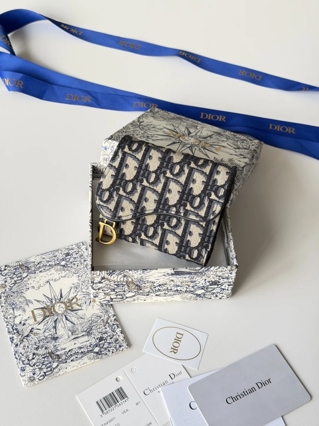 迪奥 S5652CTZQ 三折包 钱包 迪奥 S5652CTZQ 三折包 钱包