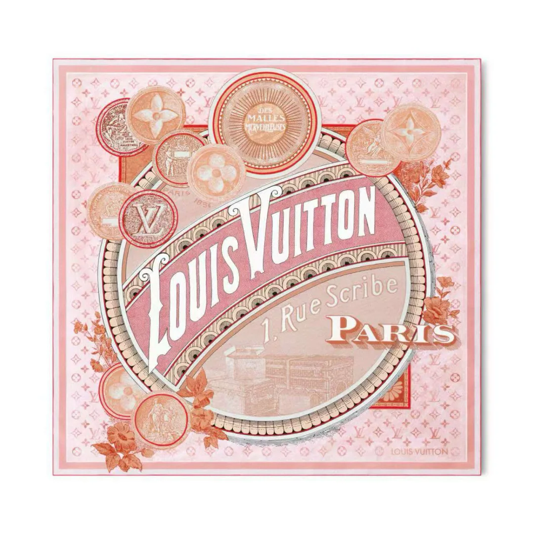 LV Malles Merveilleuses桑蚕丝方巾