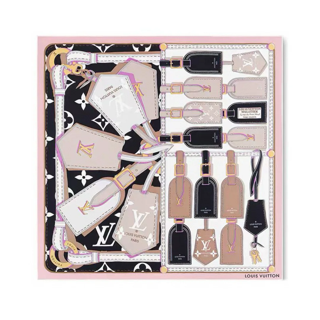 LV LV新款丝绸方形围巾 LV LV新款丝绸方形围巾