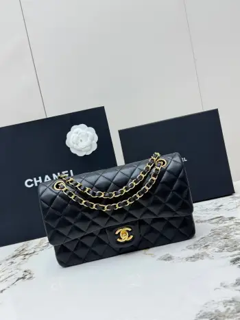 AS1112 Classic Silver Buckle Quilted Lambskin Chain Shoulder Bag Crossbody Bag Replica Chanel womens bags