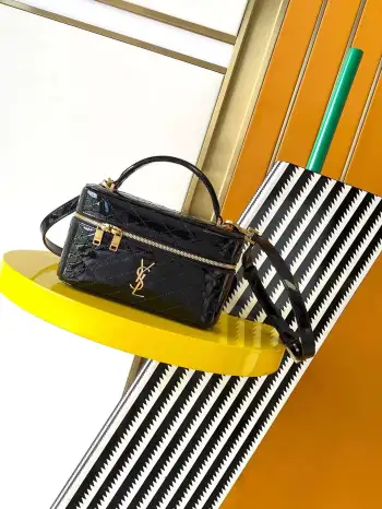 766731 环绕式拉链手拿包 斜挎包 高仿圣罗兰女包