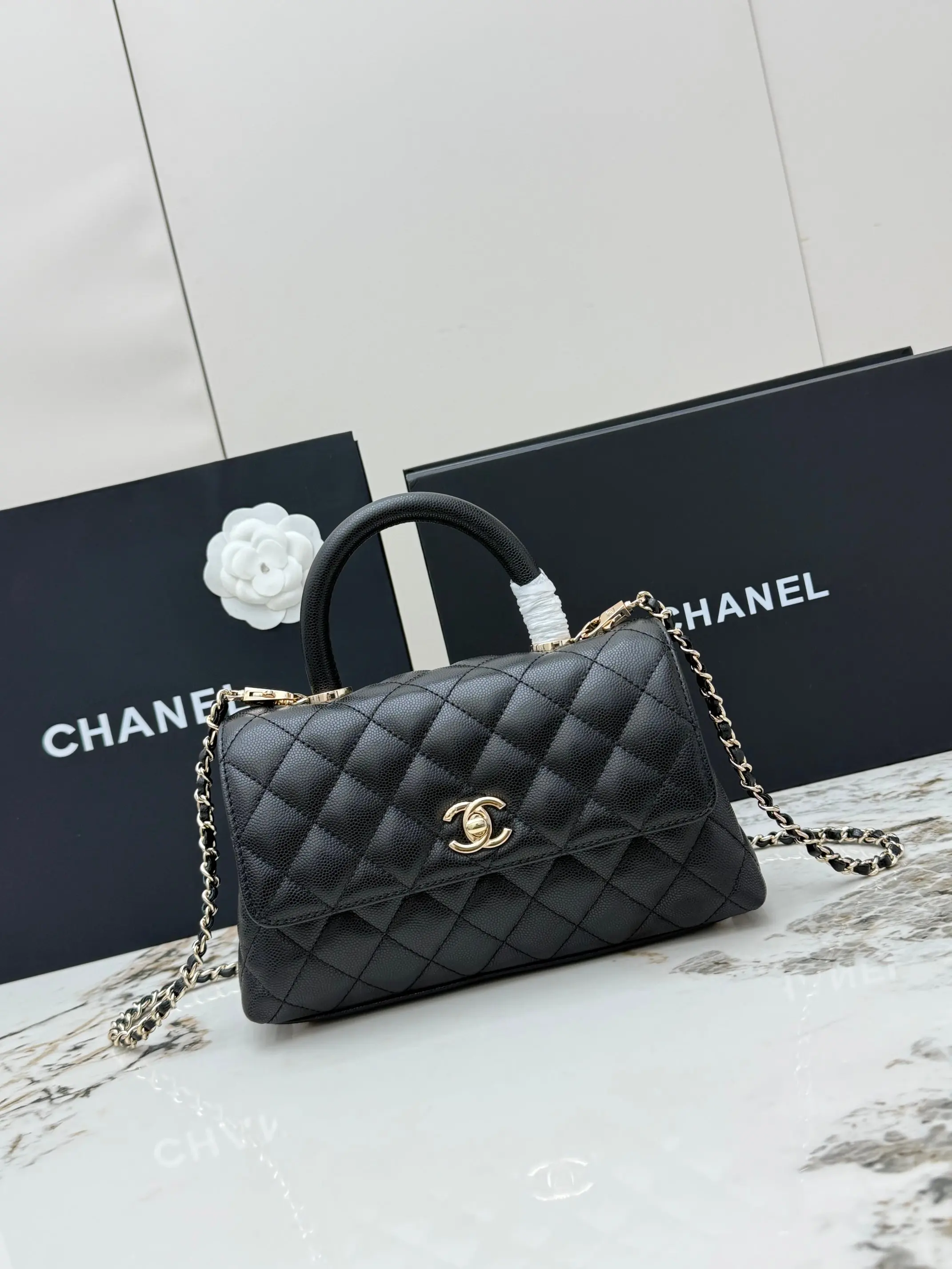 Chanel AS92990 Chain Strap Clutch Bag Crossbody Bag