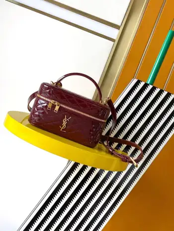 766731 环绕式拉链手拿包 斜挎包 高仿圣罗兰女包