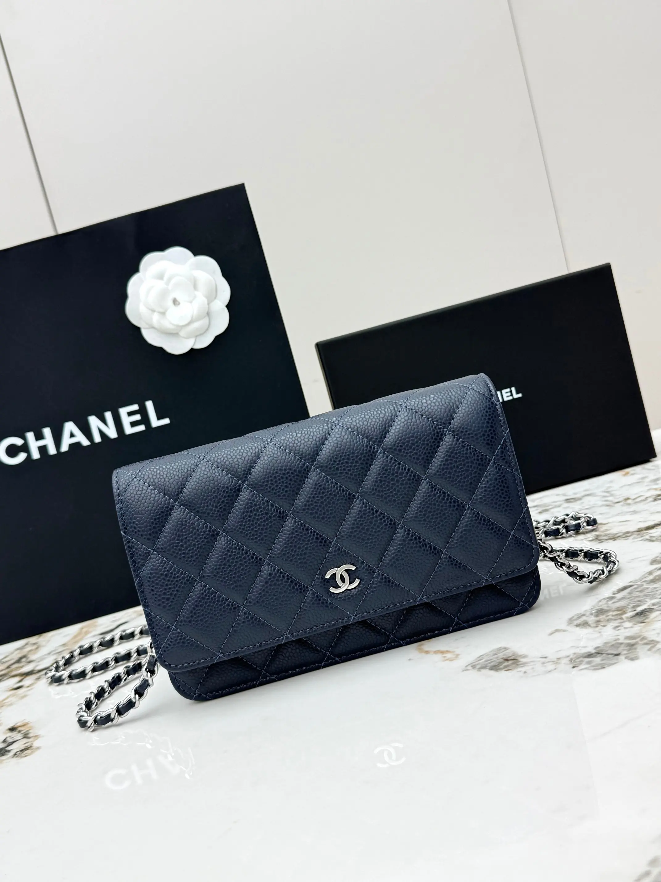 Chanel AP0250 Chain Strap Clutch Bag Crossbody Bag