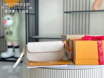 M82210  意大利A级皮料肩背包 斜挎包 高仿LV女包