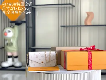 M14968  意大利A级皮料手拿包 斜挎包 高仿LV女包