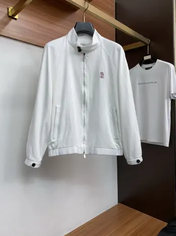  2026新款男士休闲定制麻棉夹克外套 高仿布鲁内洛库奇内利夹克/外套