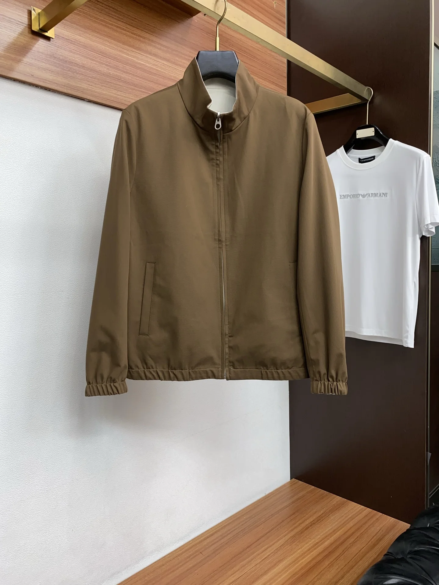 诺悠翩雅 2026新款男士休闲定制双面夹克外套 诺悠翩雅 2026新款男士休闲定制双面夹克外套