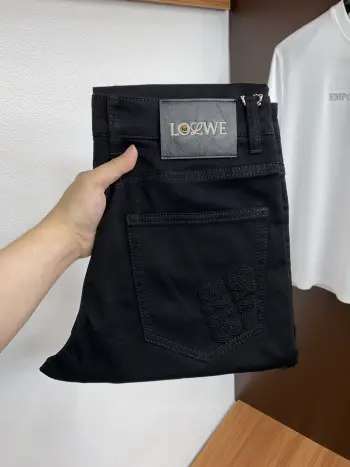 早春新品 原单男士五袋牛仔休闲裤 高仿罗意威牛仔裤