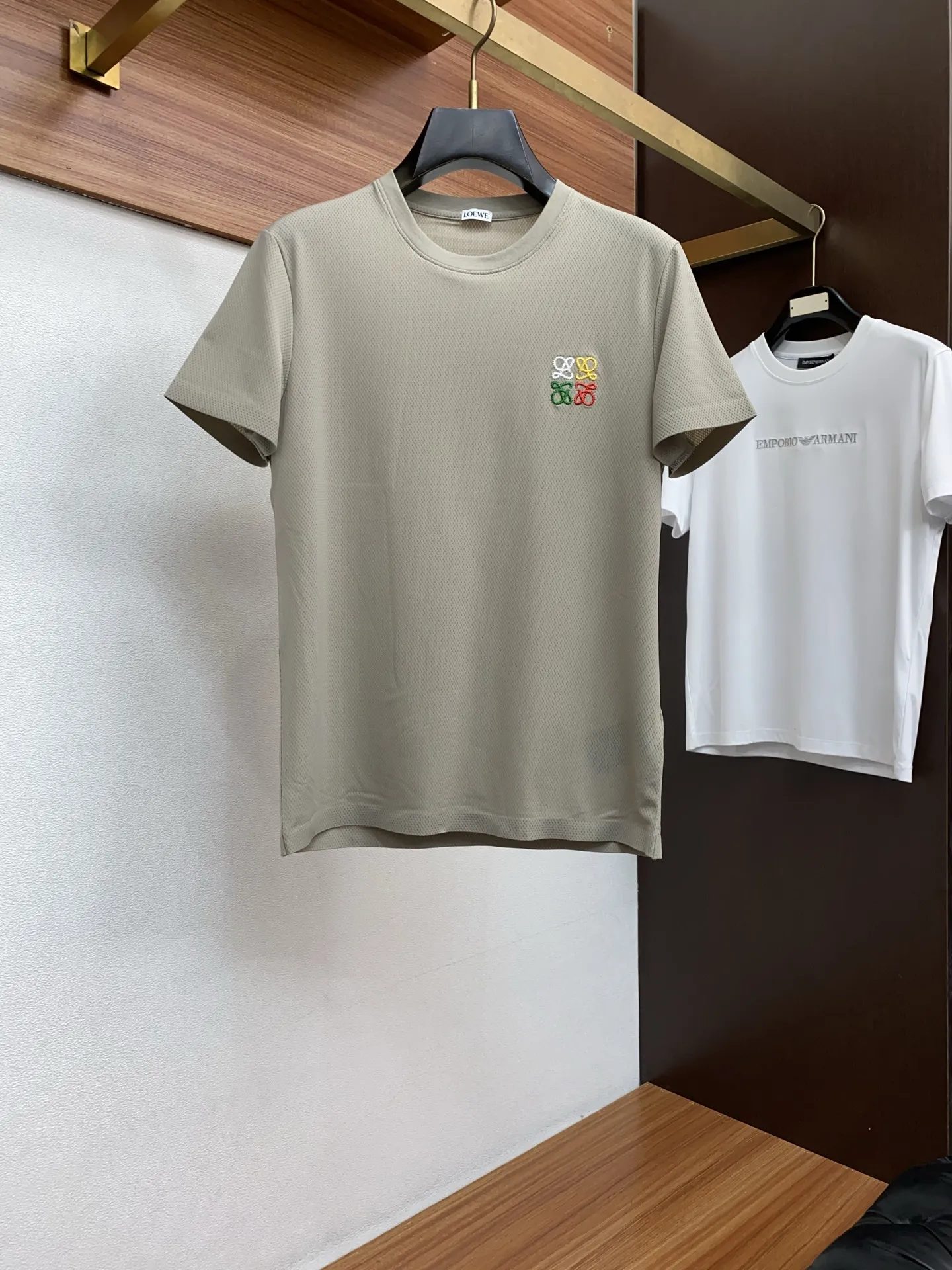 罗意威 26SS春夏新款 纯棉质圆领短袖