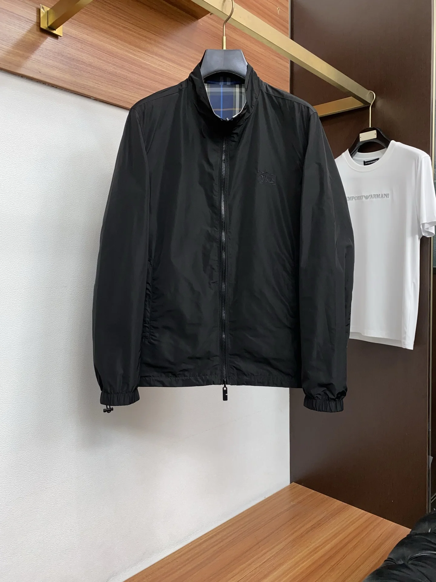 巴宝莉 2026新款男士休闲定双面夹克外套