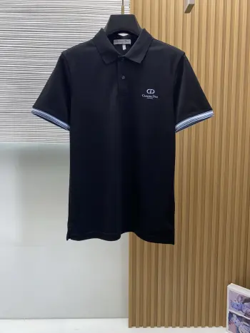 2026s经典时尚翻领 Polo衫短袖 高仿迪奥T恤/POLO衫