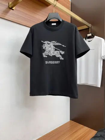 2026新款时尚休闲短袖 高仿巴宝莉T恤/POLO衫