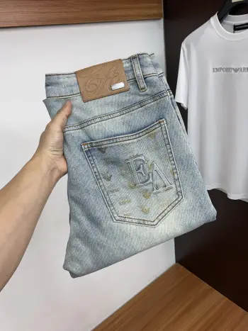 2026 Early Spring Latest Denim Collection Replica Armani Jeans