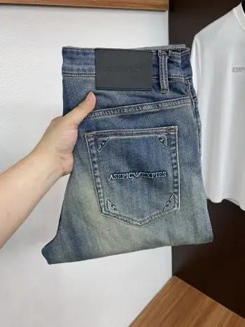 2026 Early Spring Latest Denim Trousers Replica Armani Jeans