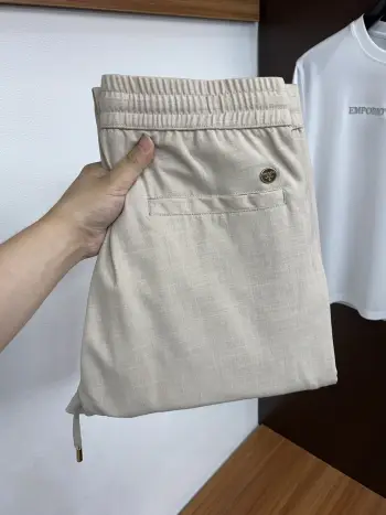 26早春新品 男士棉麻休闲裤 高仿普拉达休闲裤/西裤