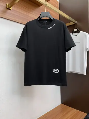 2026新款时尚休闲短袖 高仿巴黎世家T恤/POLO衫