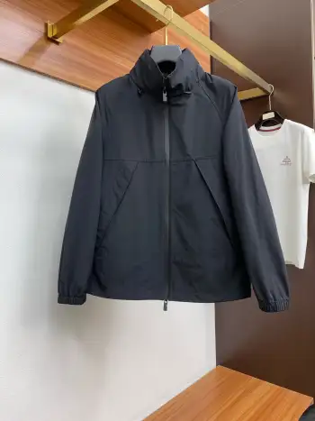 2026FW Men s Hooded Jacket Outerwear Replica Burberry Jackets and Outerwear