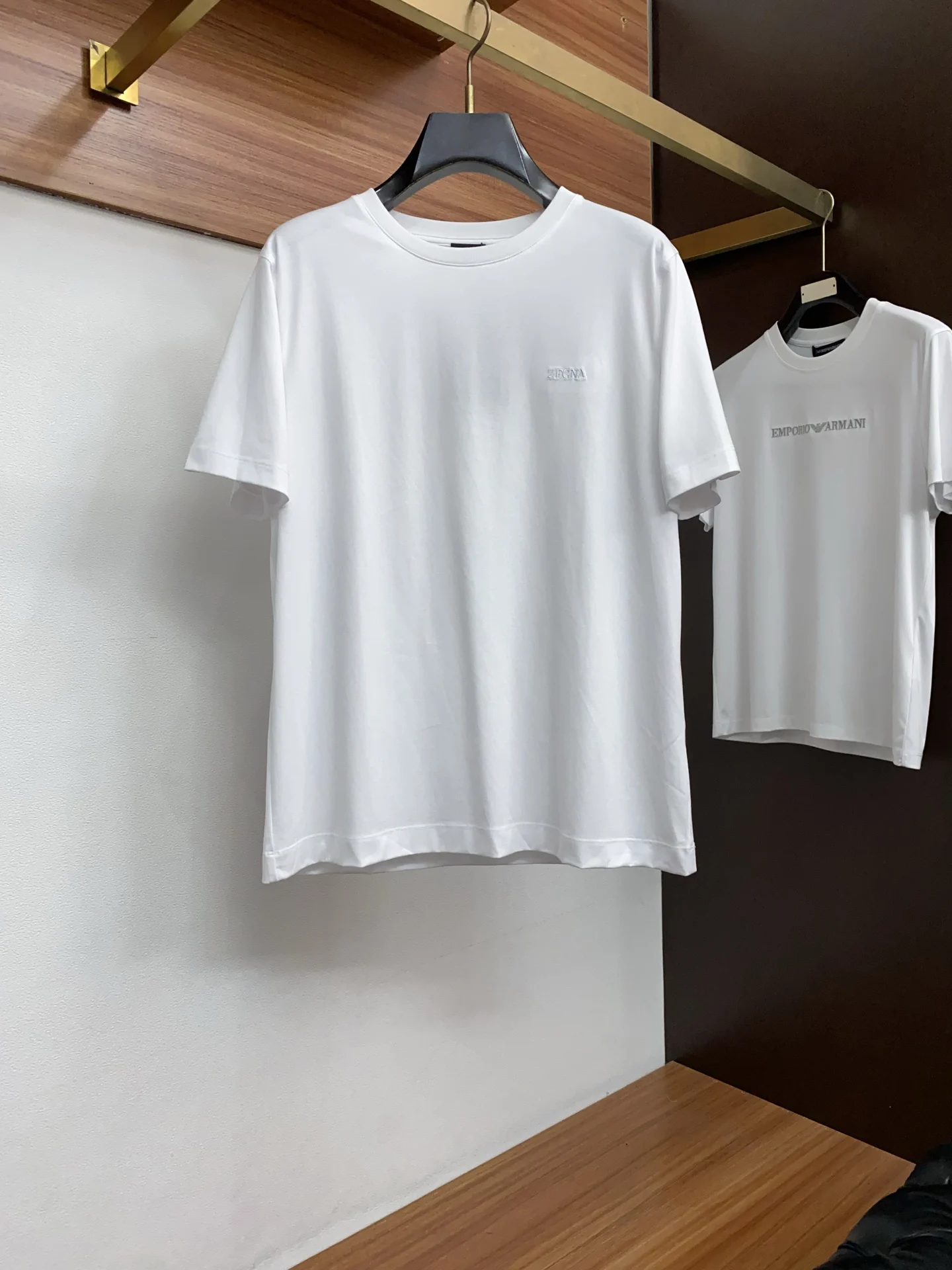 杰尼亚 2026ss新款圆领短袖T恤