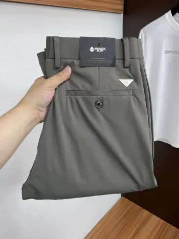 26早春新品 男士西装休闲西裤 高仿普拉达休闲裤/西裤