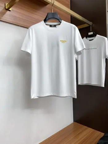 2026 New Versatile Short Sleeve Replica Fendi Tshirts and Polos