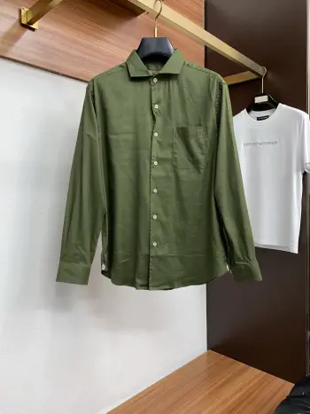 2026s经典时尚亚麻休闲衬衫 高仿诺悠翩雅衬衫