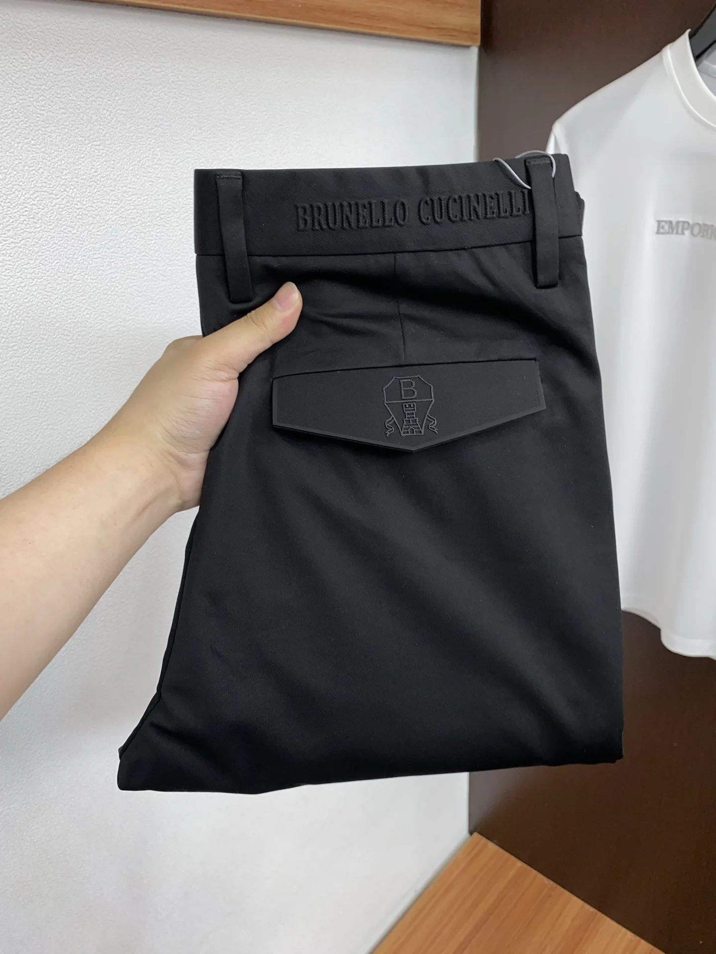 布鲁内洛库奇内利 早春新品 原单男士西装休闲西裤