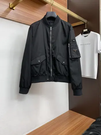 2026新款男士休闲定制夹克外套 高仿普拉达夹克/外套