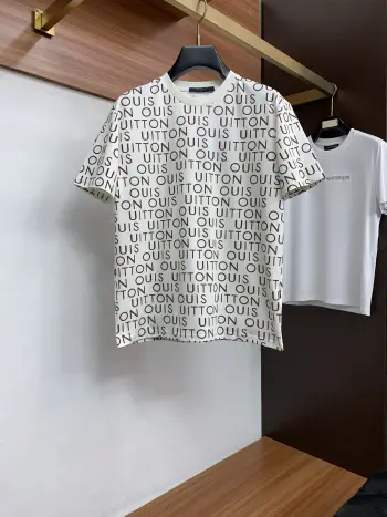 春夏新款 纯棉质圆领短袖T恤衫 高仿LVT恤/POLO衫