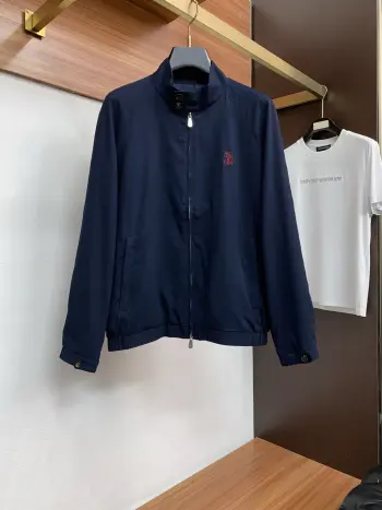  2026新款男士休闲定制麻棉夹克外套 高仿布鲁内洛库奇内利夹克/外套