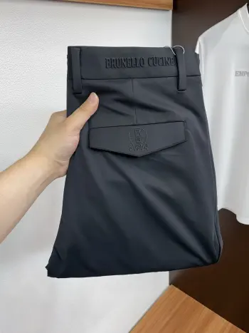早春新品 原单男士西装休闲西裤 高仿布鲁内洛库奇内利休闲裤/西裤