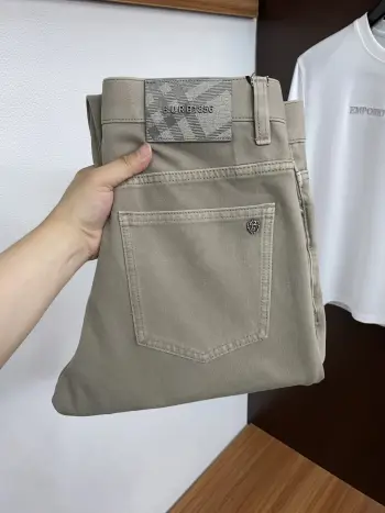 2026 Early Spring Latest Fashion Denim Trousers Replica Burberry Jeans