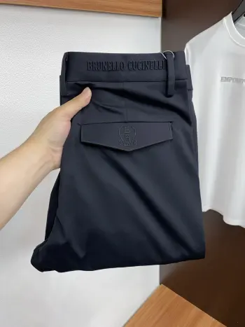 早春新品 原单男士西装休闲西裤 高仿布鲁内洛库奇内利休闲裤/西裤
