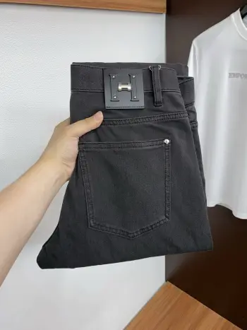 2026 Early Spring Latest Fashion Denim Trousers Replica Hermes Jeans