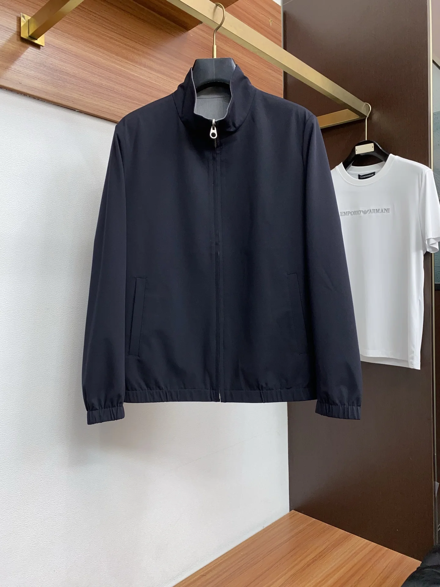 诺悠翩雅 2026新款男士休闲定制双面夹克外套 诺悠翩雅 2026新款男士休闲定制双面夹克外套