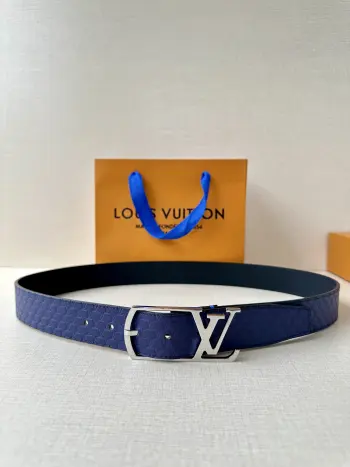 New single-sided lychee pattern men s belt Replica Louis Vuitton Mens Belts