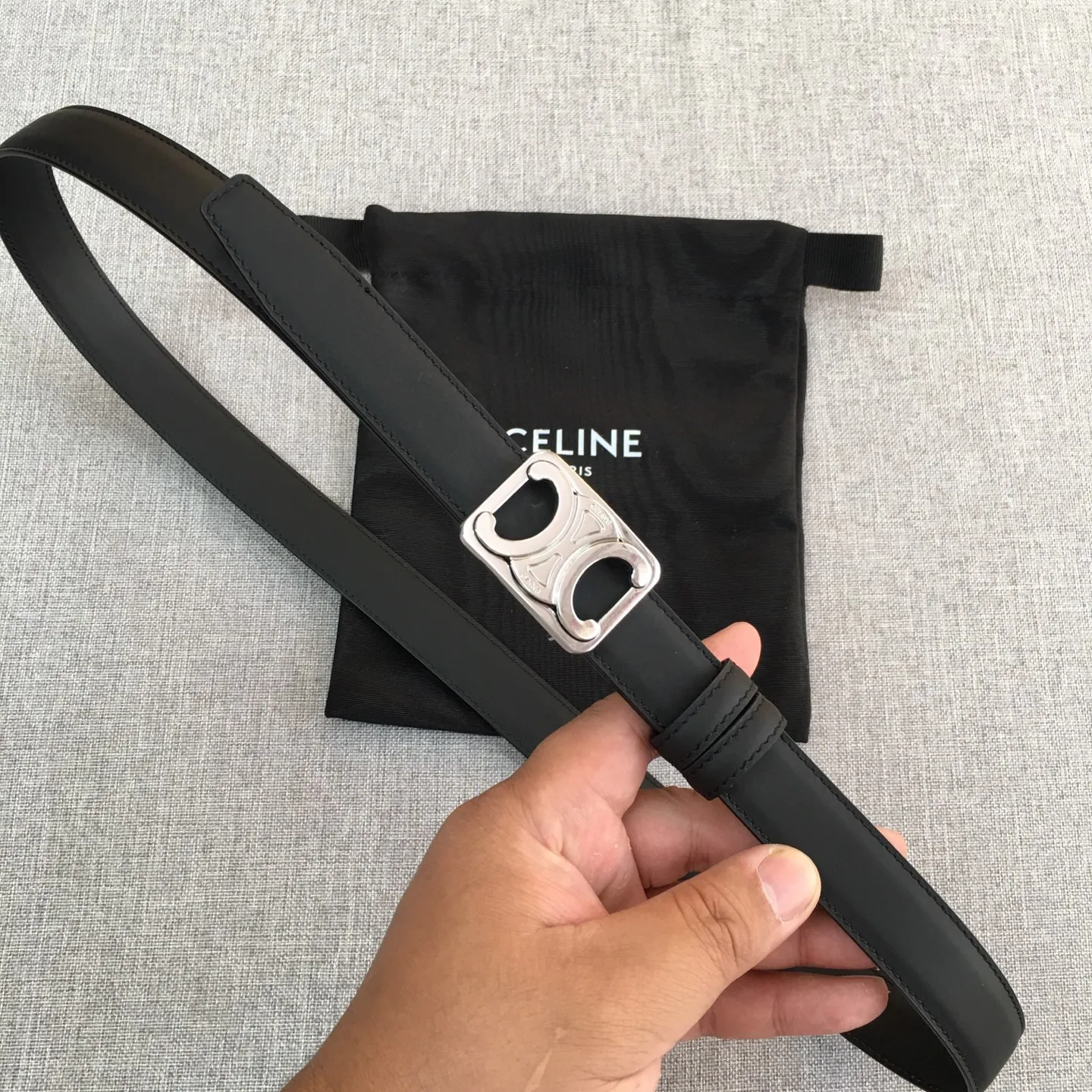 Celine New 3D Stereo Buoy Buckle Ladies Belt