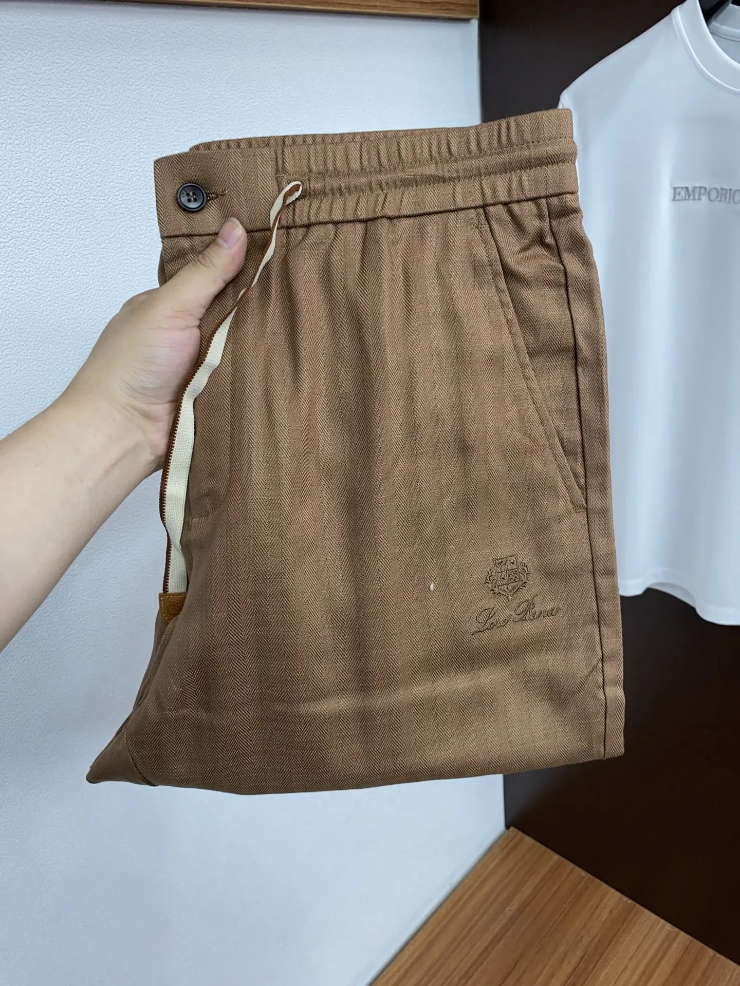 诺悠翩雅 春夏季新款 休闲麻棉休闲裤