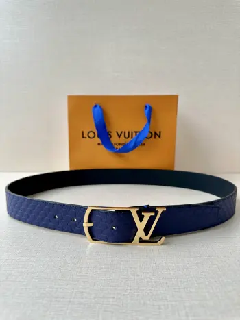 New single-sided lychee pattern men s belt Replica Louis Vuitton Mens Belts