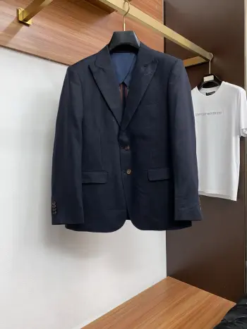 2026新款男士休闲定制麻料西装夹克外套 高仿诺悠翩雅西服/西装