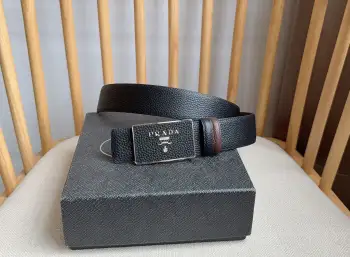 Multifunctional Men s Buckle Belt Replica Prada Mens Belts