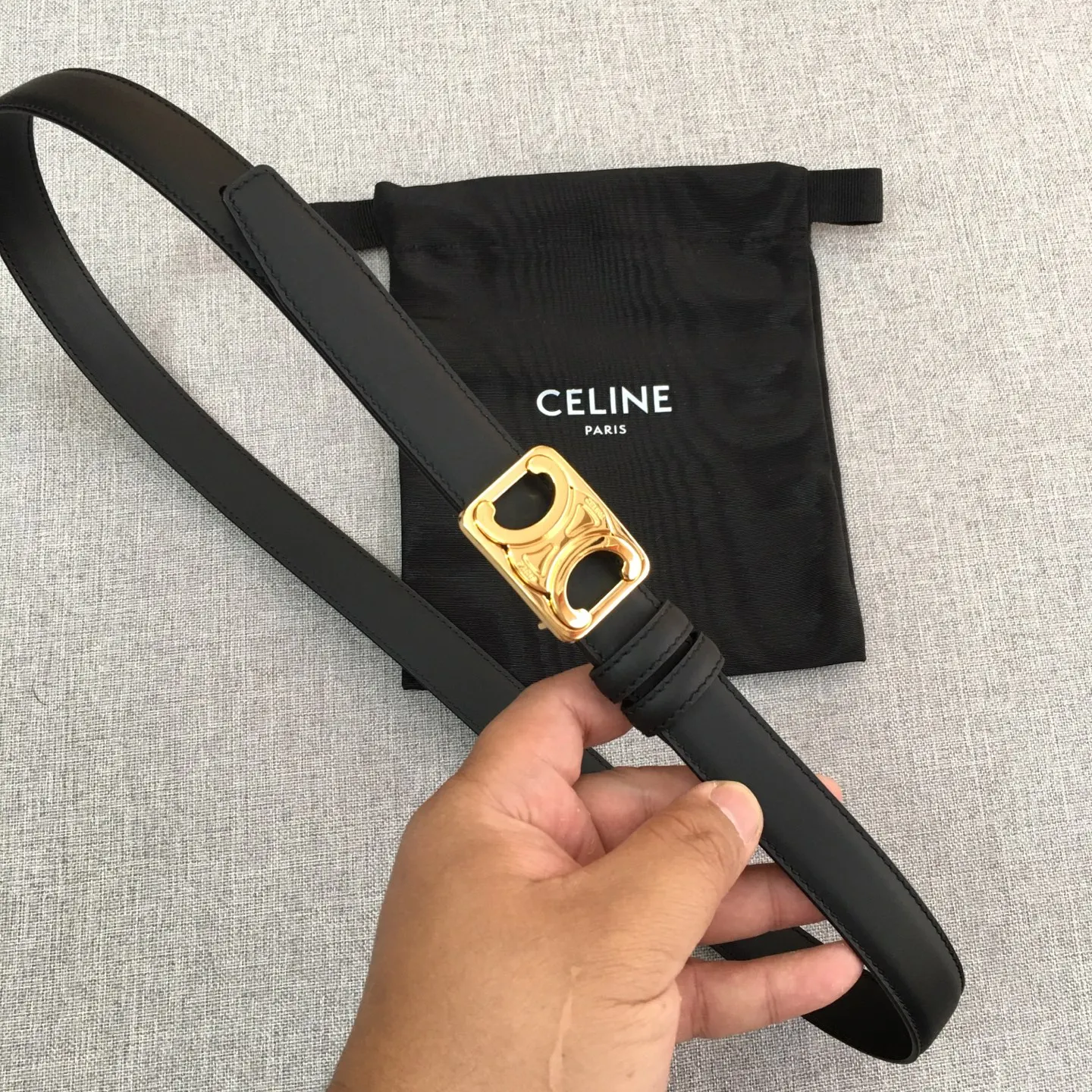 Celine New 3D Stereo Buoy Buckle Women s Belt