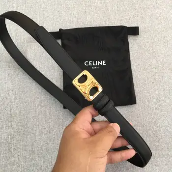 New 3D Stereo Buoy Buckle Women s Belt Replica Celine Womens Belts