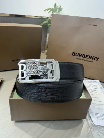 Imported Calfskin Men s Belt Replica Burberry Mens Belts