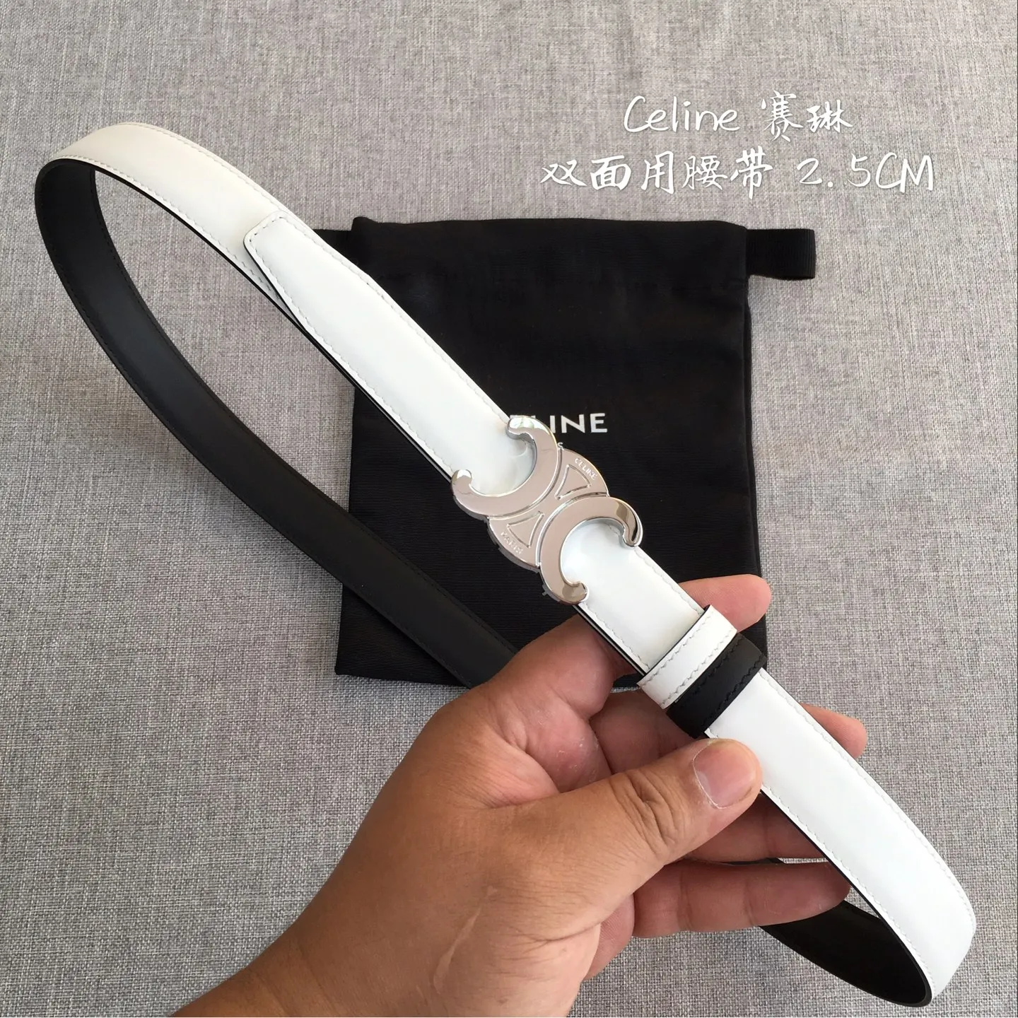 Celine New 3D Stereo Buoy Buckle Ladies Belt