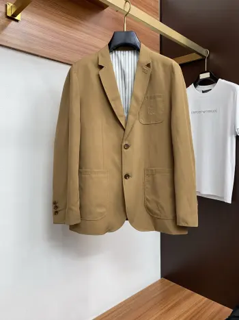 2026新款男士休闲定制麻料西装夹克外套 高仿布鲁内洛库奇内利西服/西装