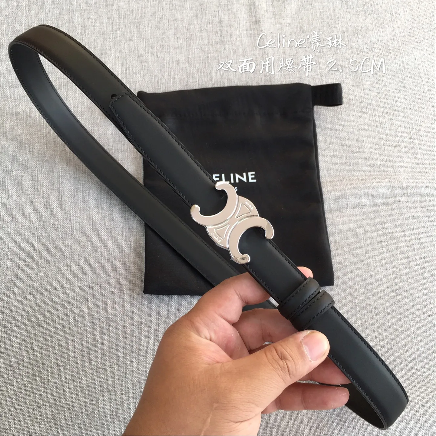 Celine New 3D Stereo Buoy Buckle Ladies Belt